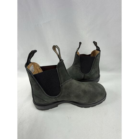 Blundstone 587 Rustic Black Chelsea Boots New Box Women 9.5 Men 7.5 main image 14